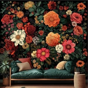 floral wallpaper