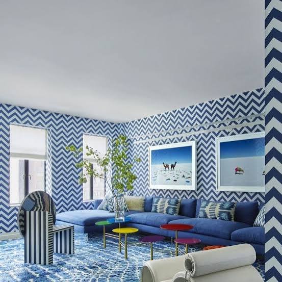 classy wallpaper designs for living room