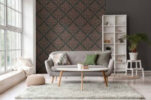 classy wallpaper designs for living room