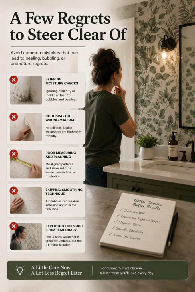 peel and stick wallpaper for bathroom