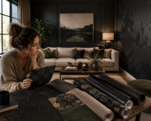 how to choose wallpaper for living room​