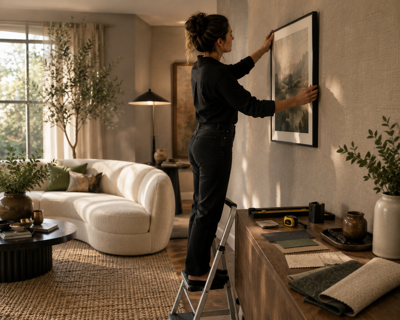 how to choose wallpaper for living room