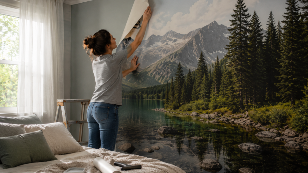 scene bedroom wallpaper