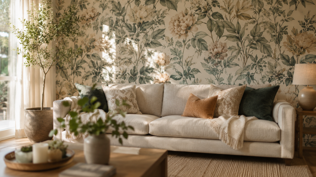 wallpaper for living room wall