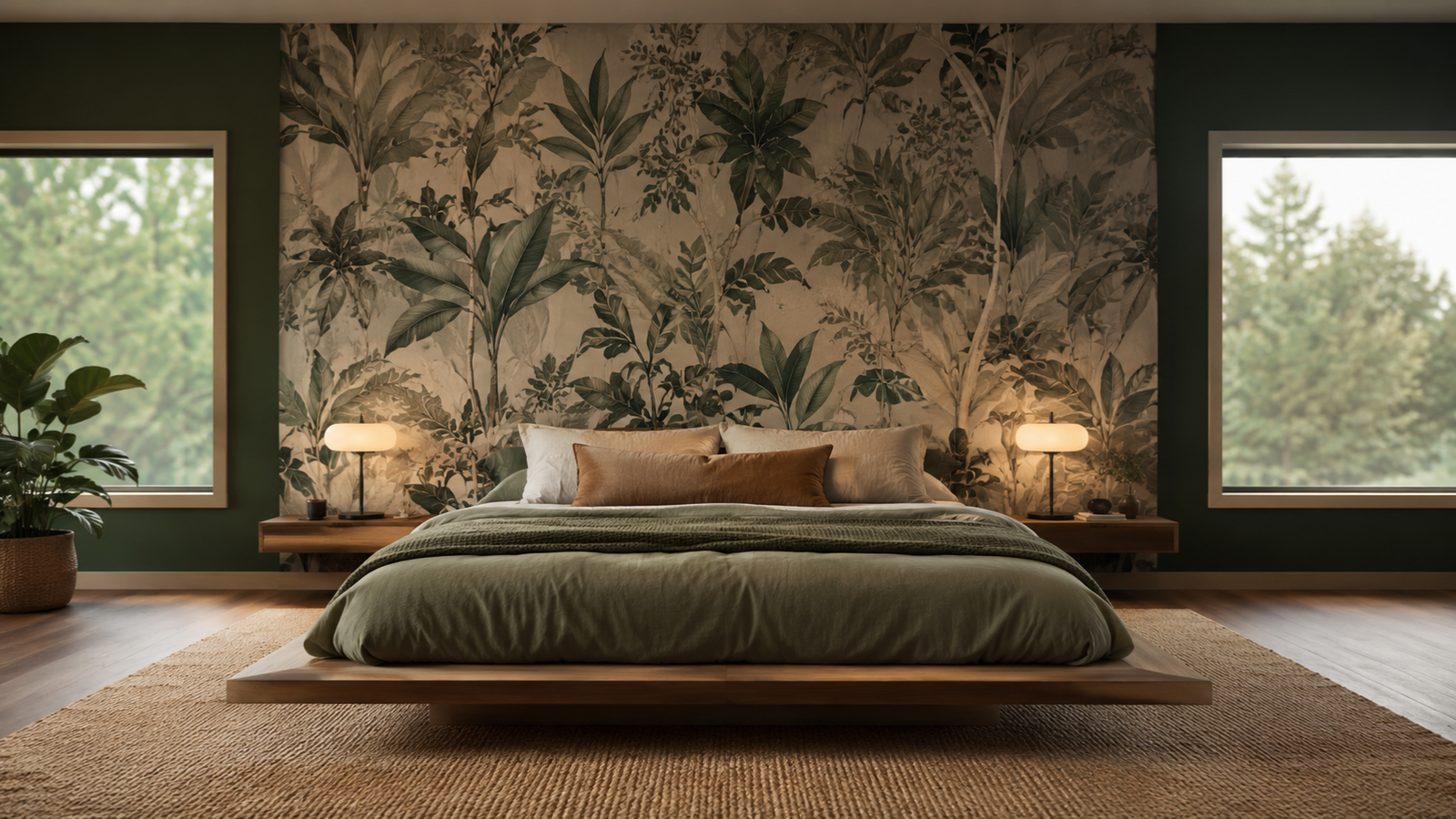 wallpaper decor for bedroom