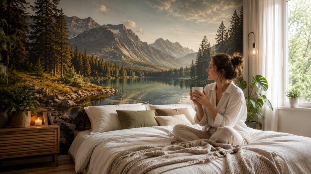 scene bedroom wallpaper