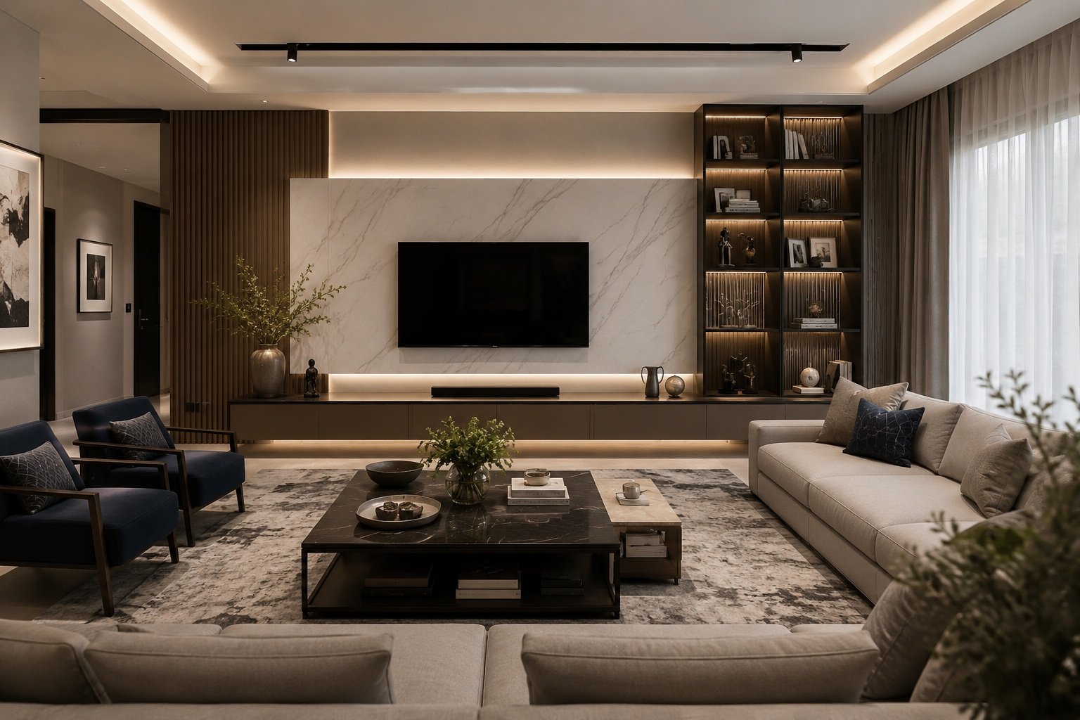 living room wall ideas