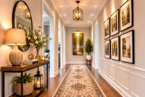 long hallway decor