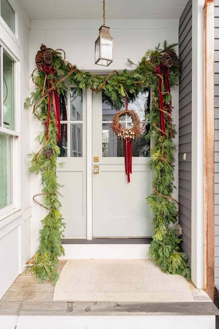 christmas decorating ideas for hallway