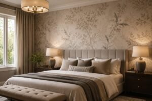 classy bedroom wallpaper designs