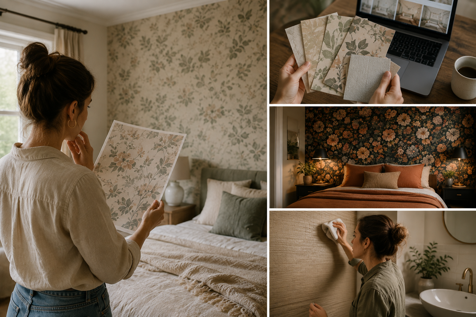 master bedroom wallpaper ideas