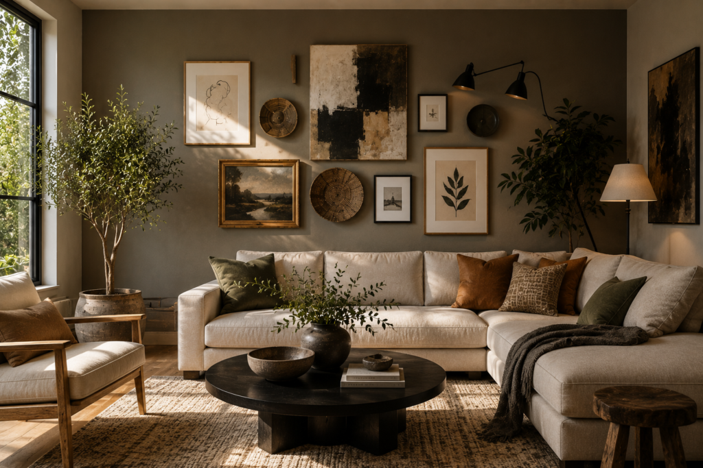 living room wall ideas