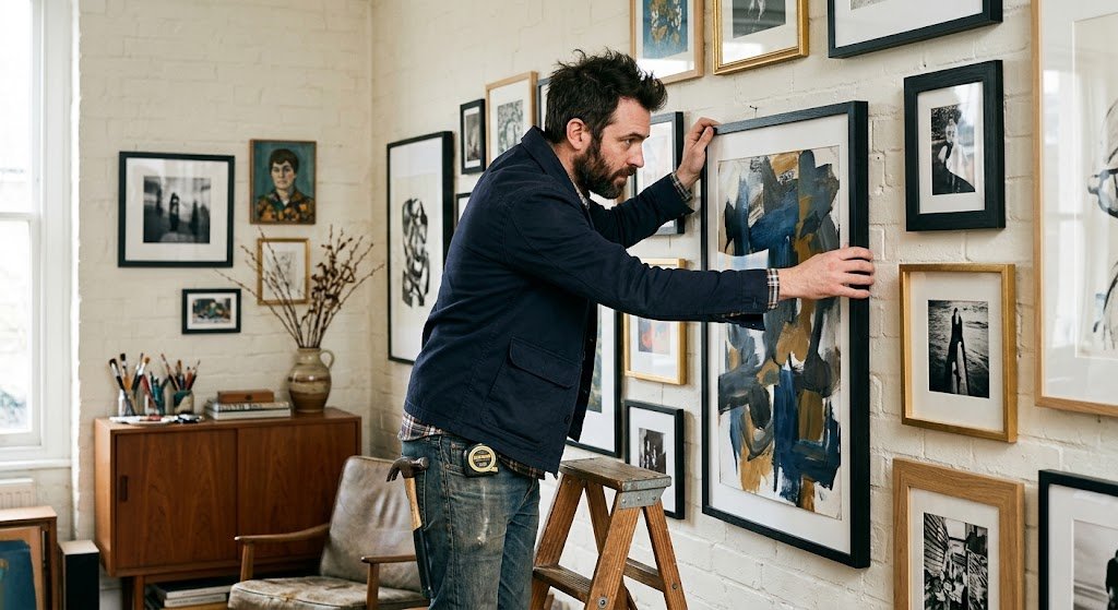 how to decorate a long hallway
