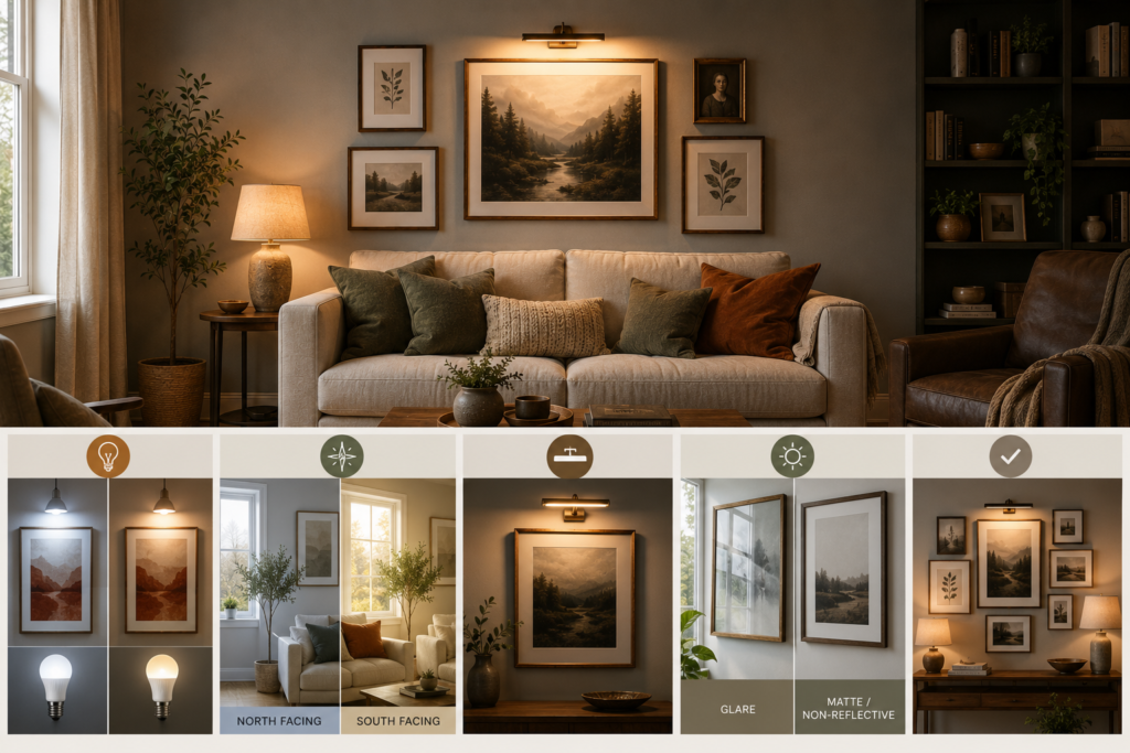 living room wall decor