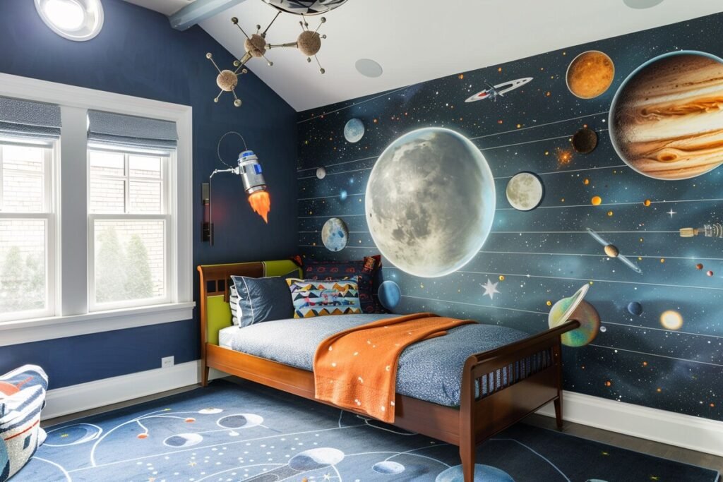 boys bedroom wallpaper