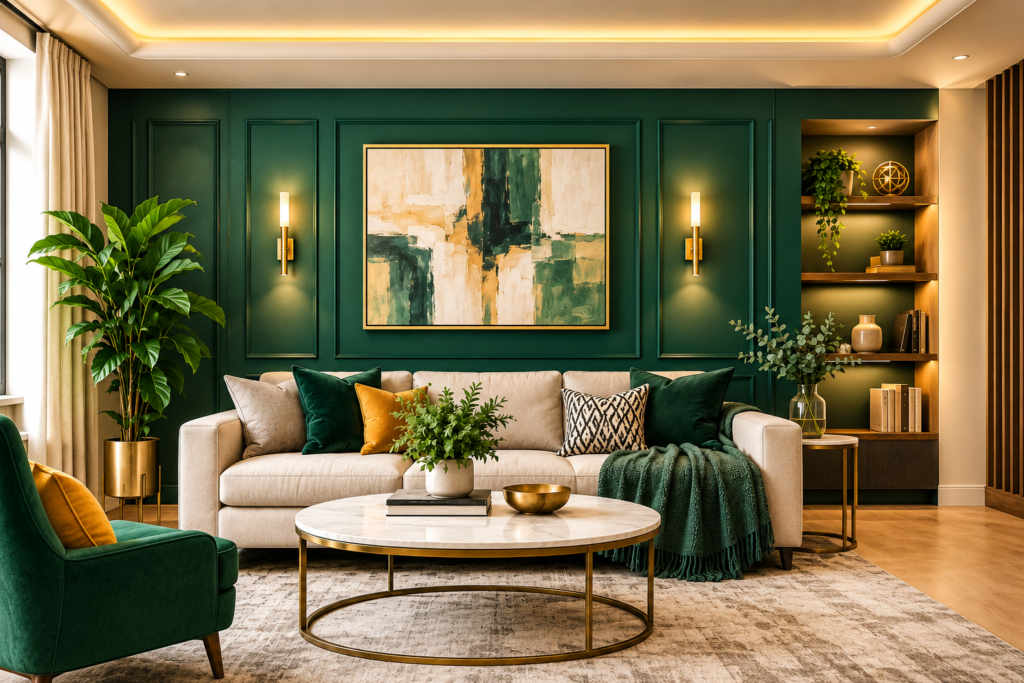 accent wall ideas living room