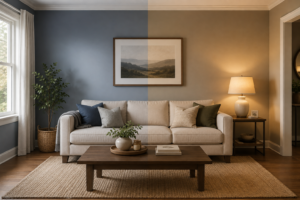 living room wall colors design