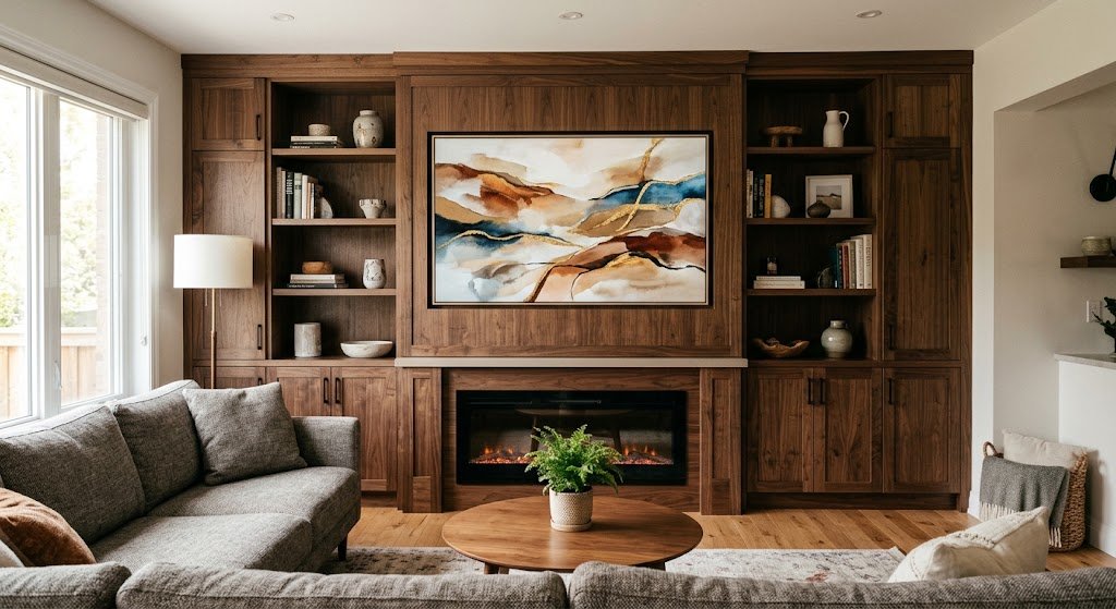 living room tv wall ideas