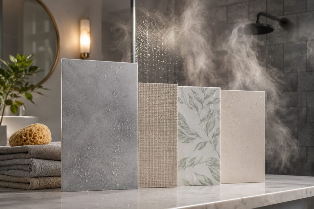 waterproof wallpaper for bathroom