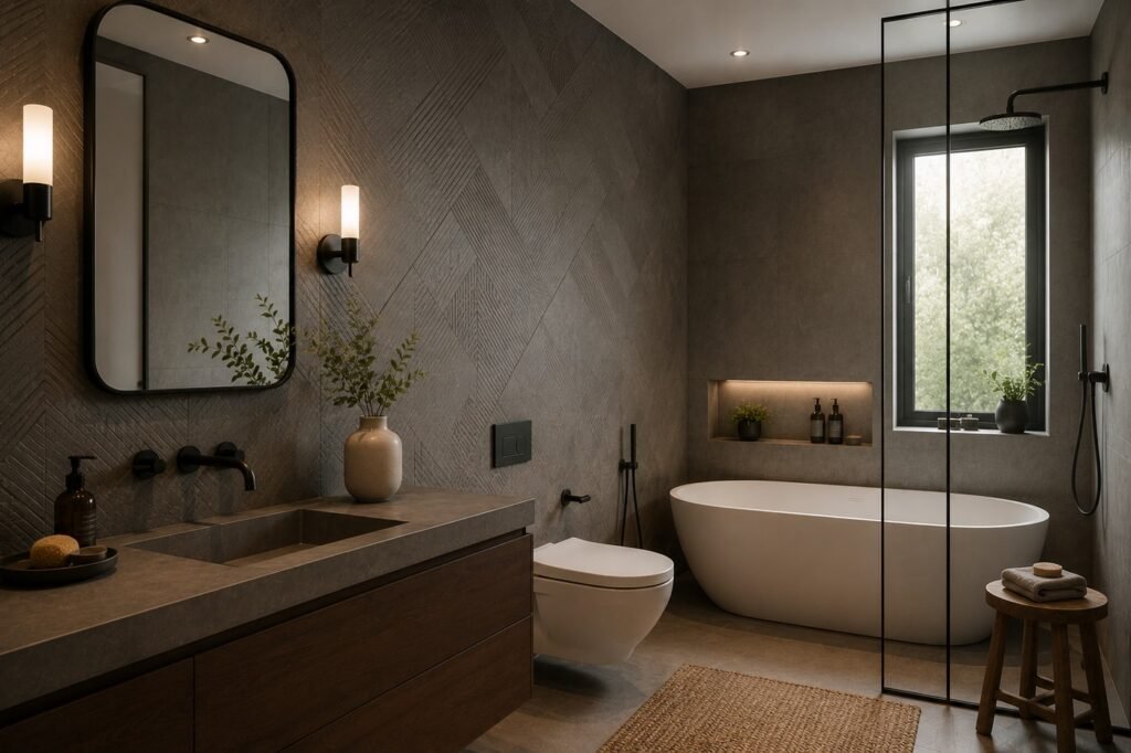 waterproof bathroom wallpaper