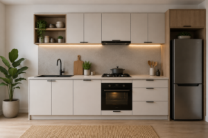 one wall kitchen