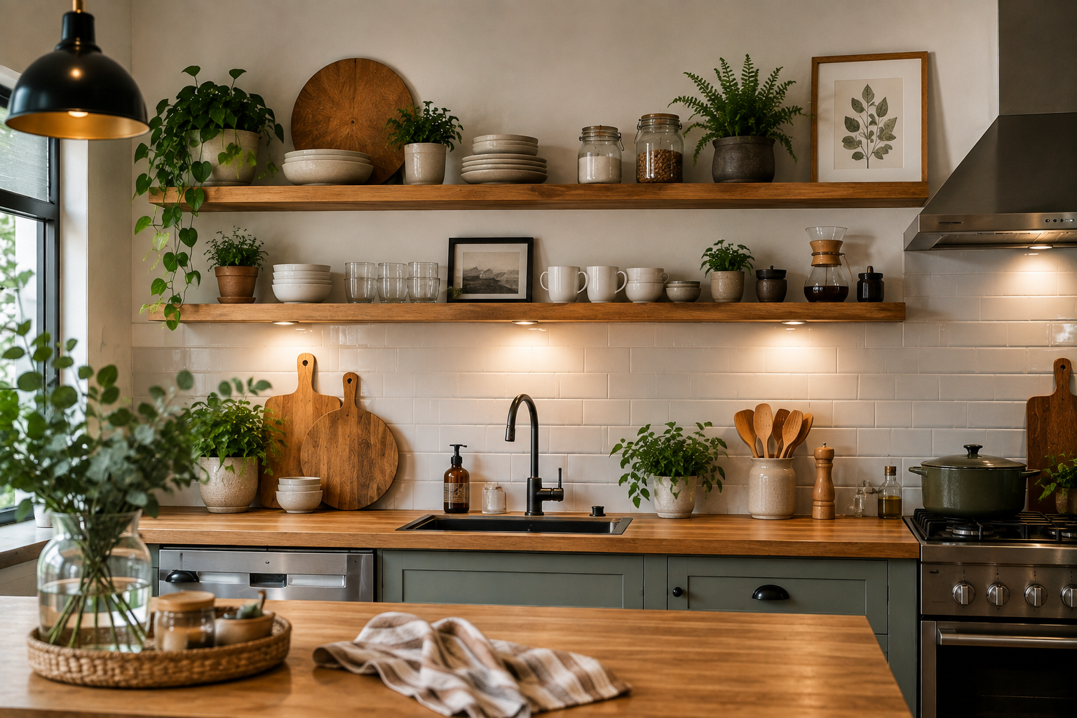 wall decorating ideas for kitchen