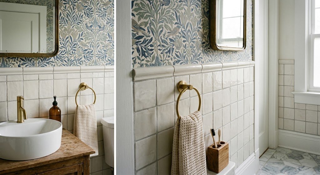 bathroom wallpaper ideas