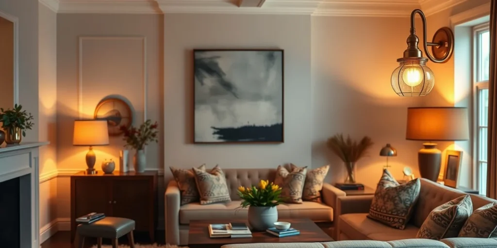 wall lights living room