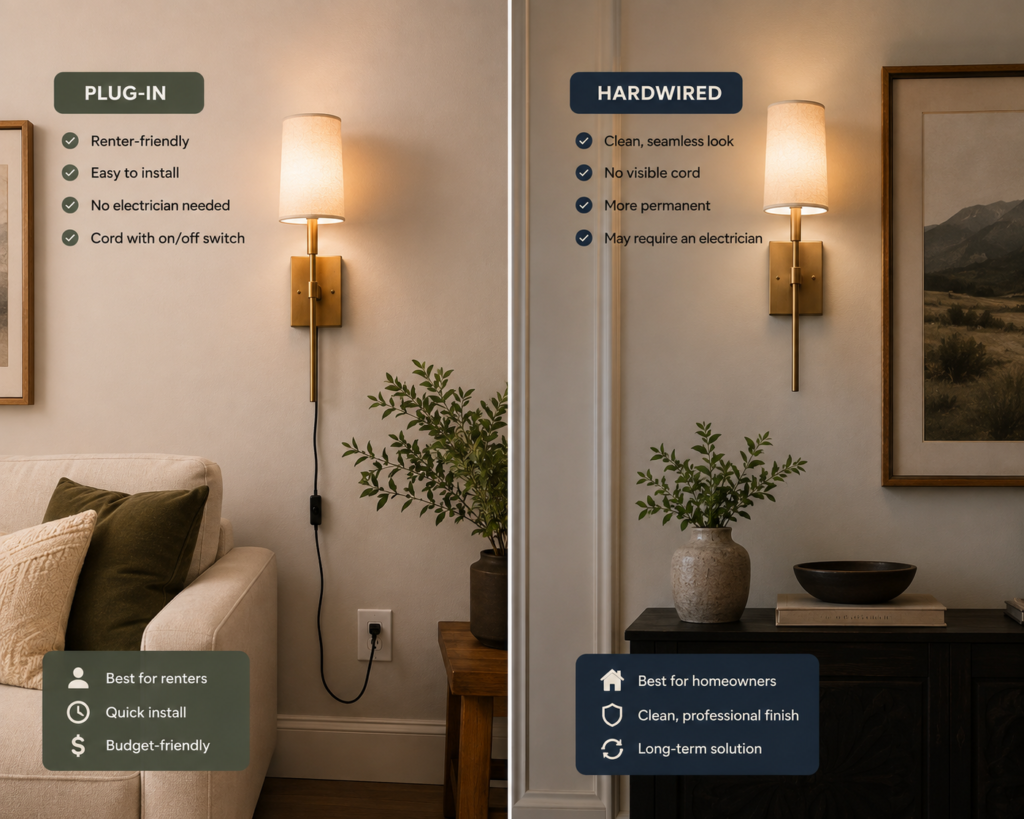 wall sconces for living room