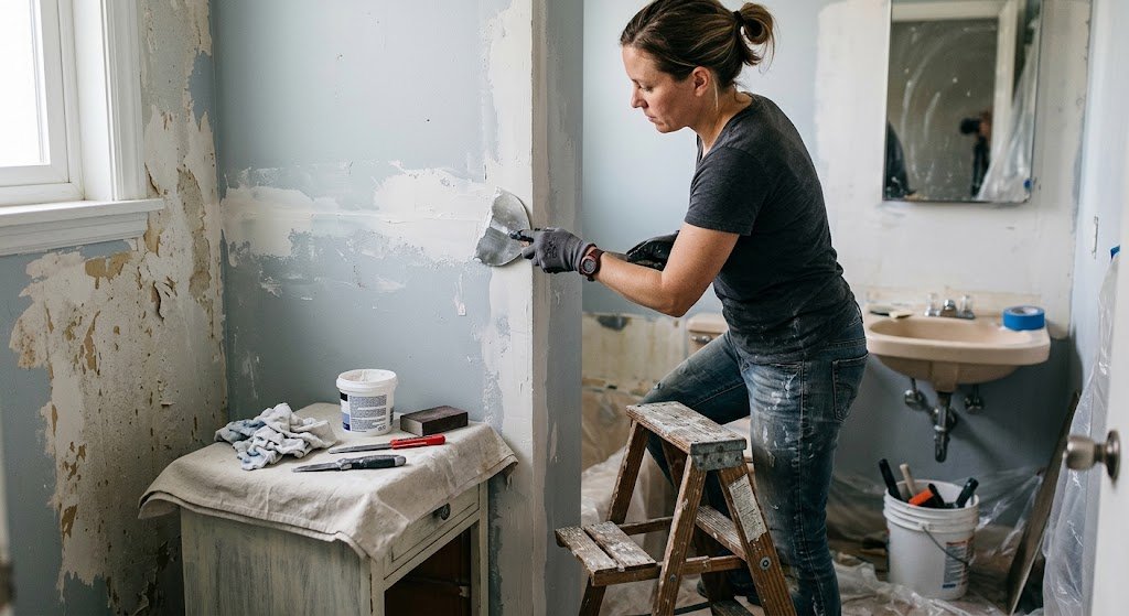 bathroom wallpaper ideas