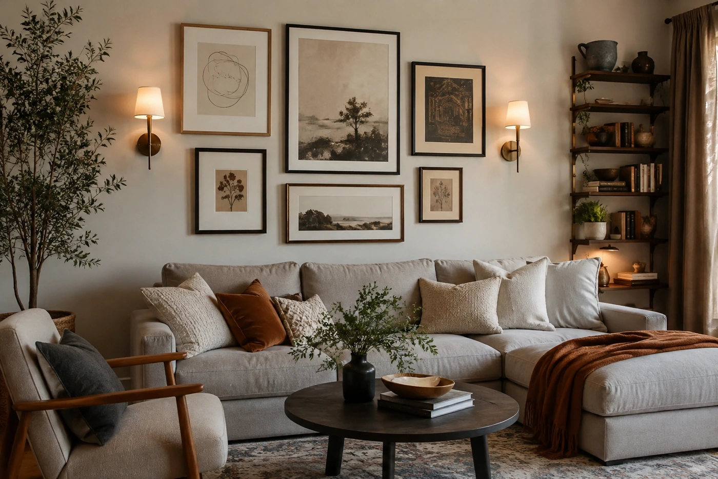 wall decor living room