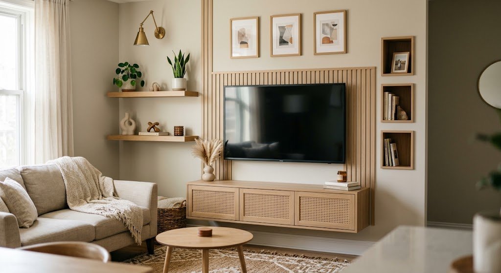 living room tv wall ideas