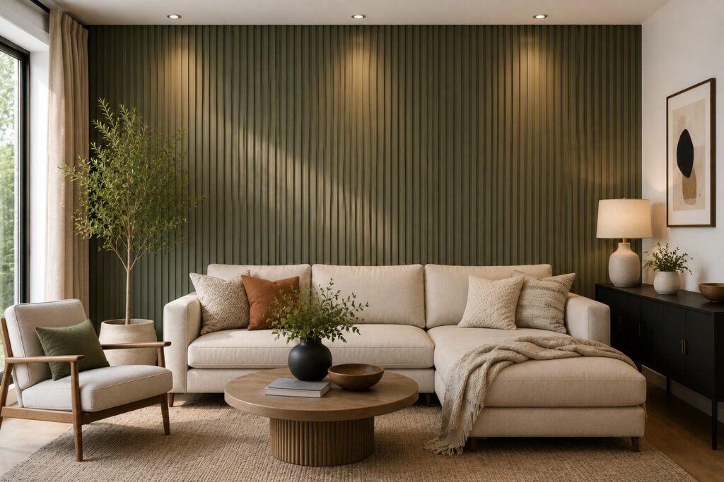accent wall ideas living room