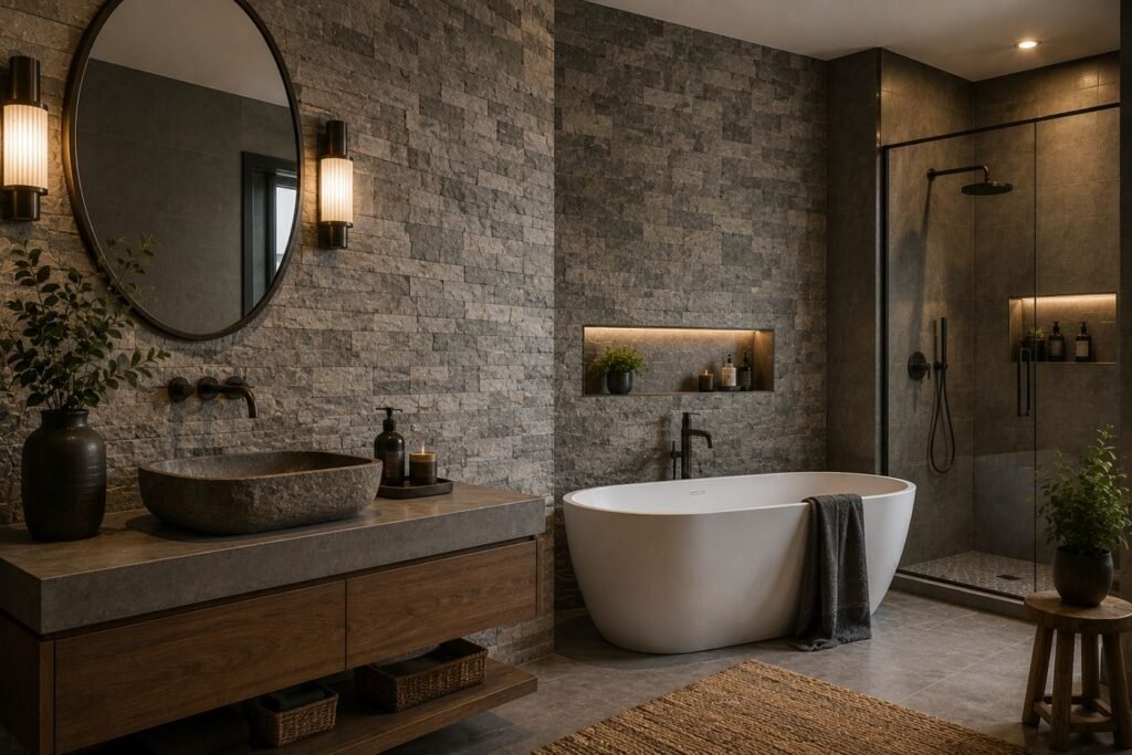 waterproof bathroom wallpaper