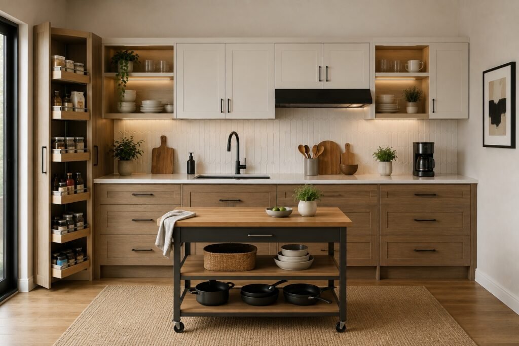 one wall kitchen