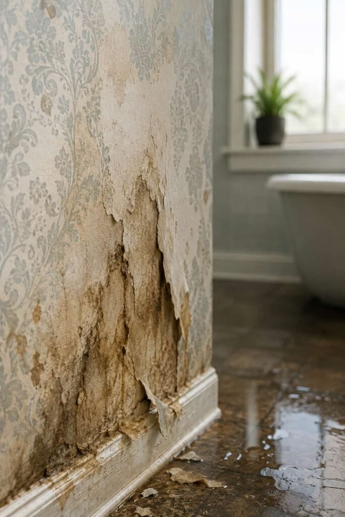 wallpaper for bathroom walls
