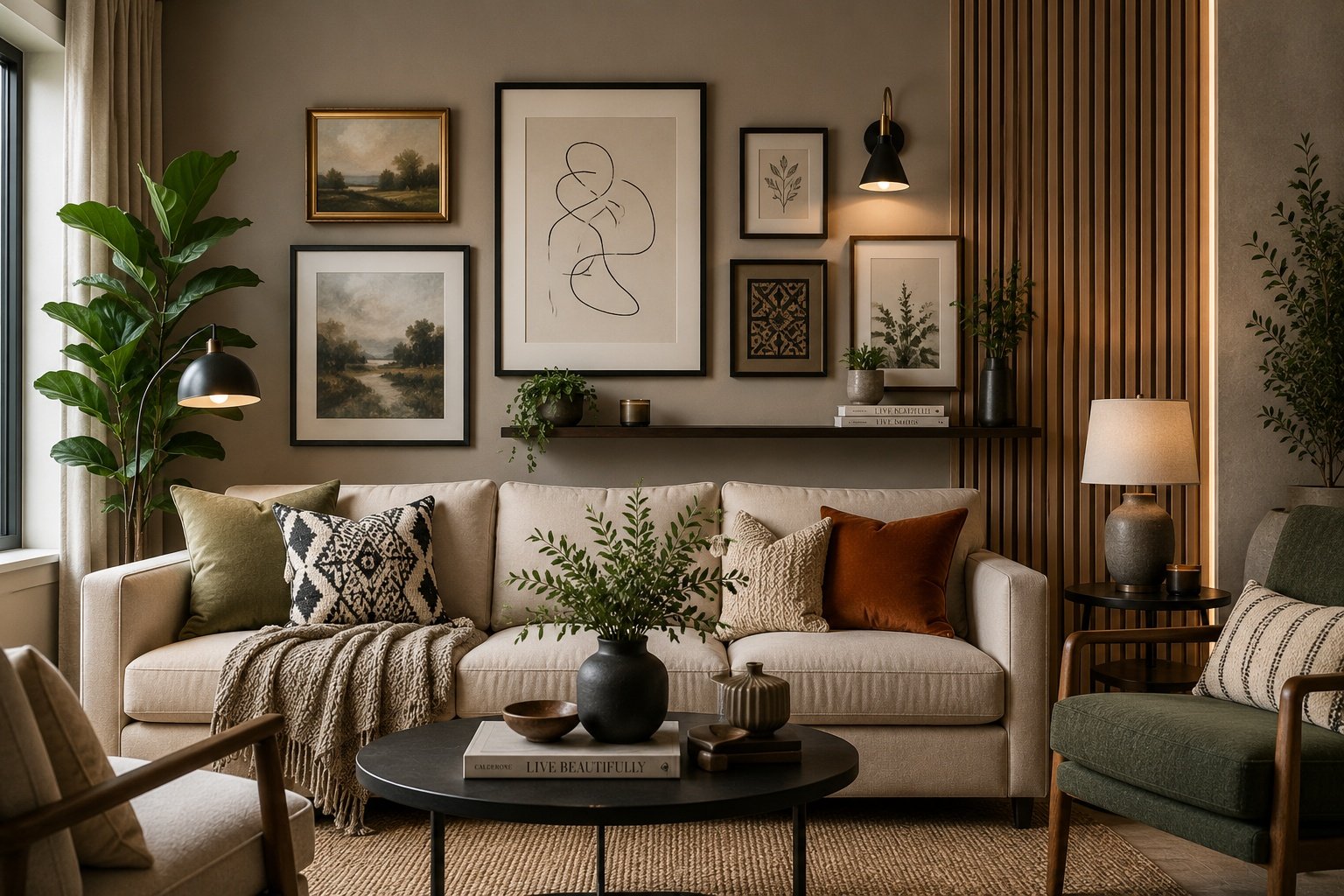 wall decor for living room
