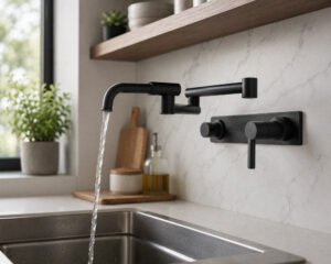 wall mount kitchen faucet