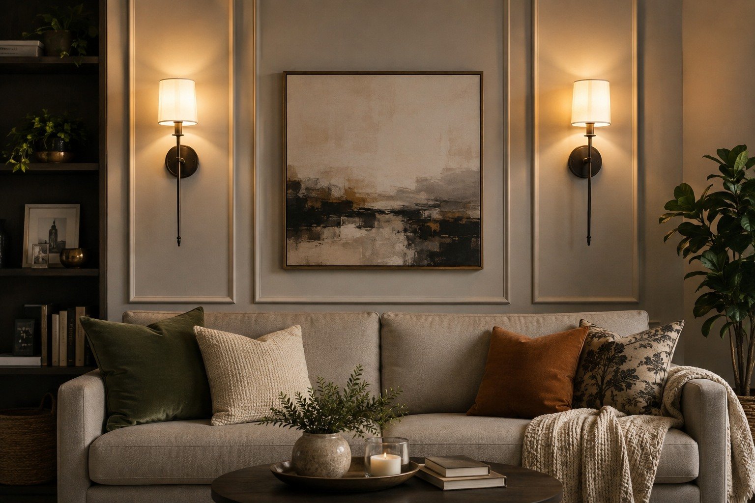 wall sconces for living room