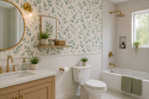 wallpaper for bathroom