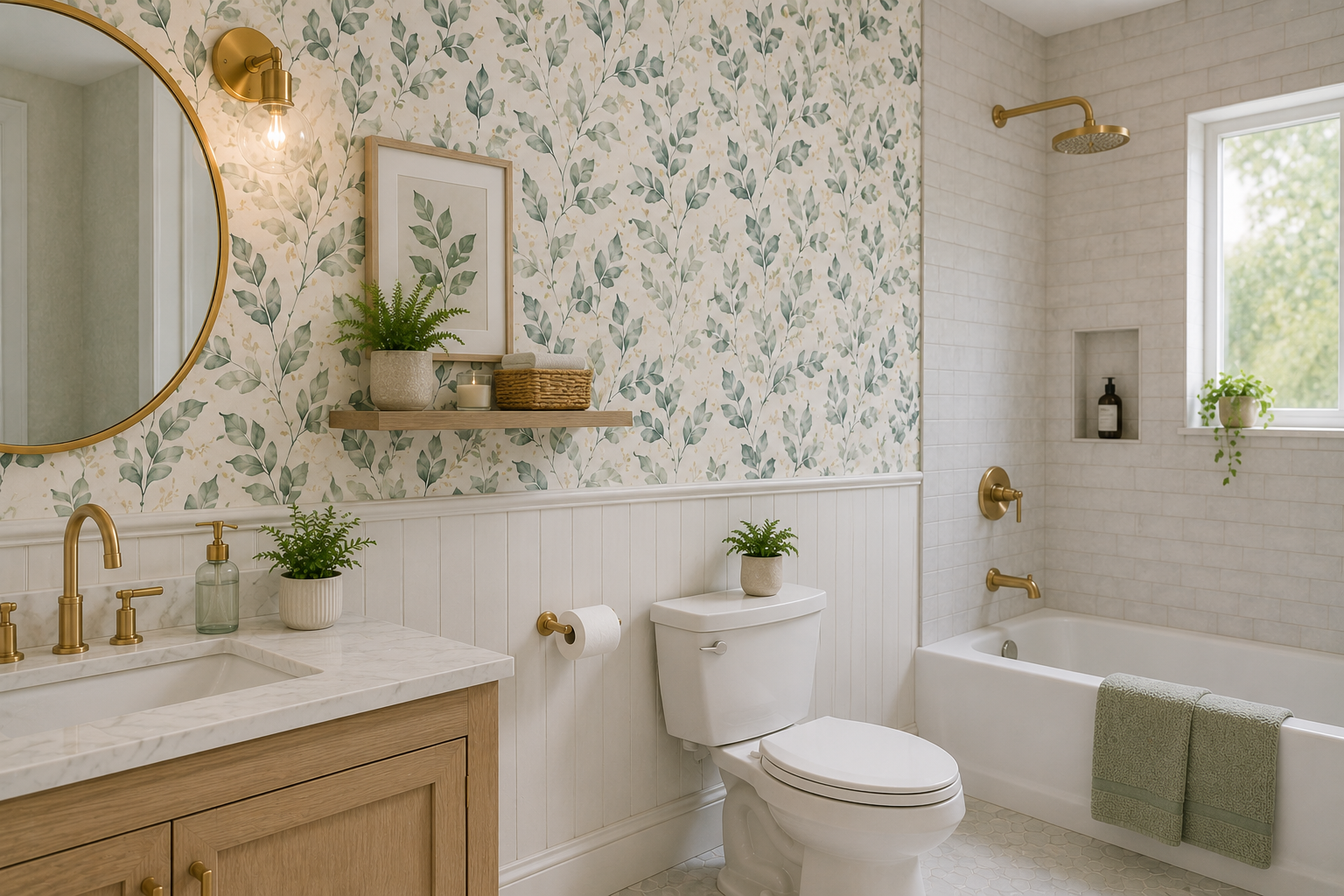 wallpaper for bathroom