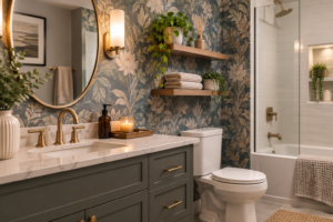 wallpaper for bathroom walls