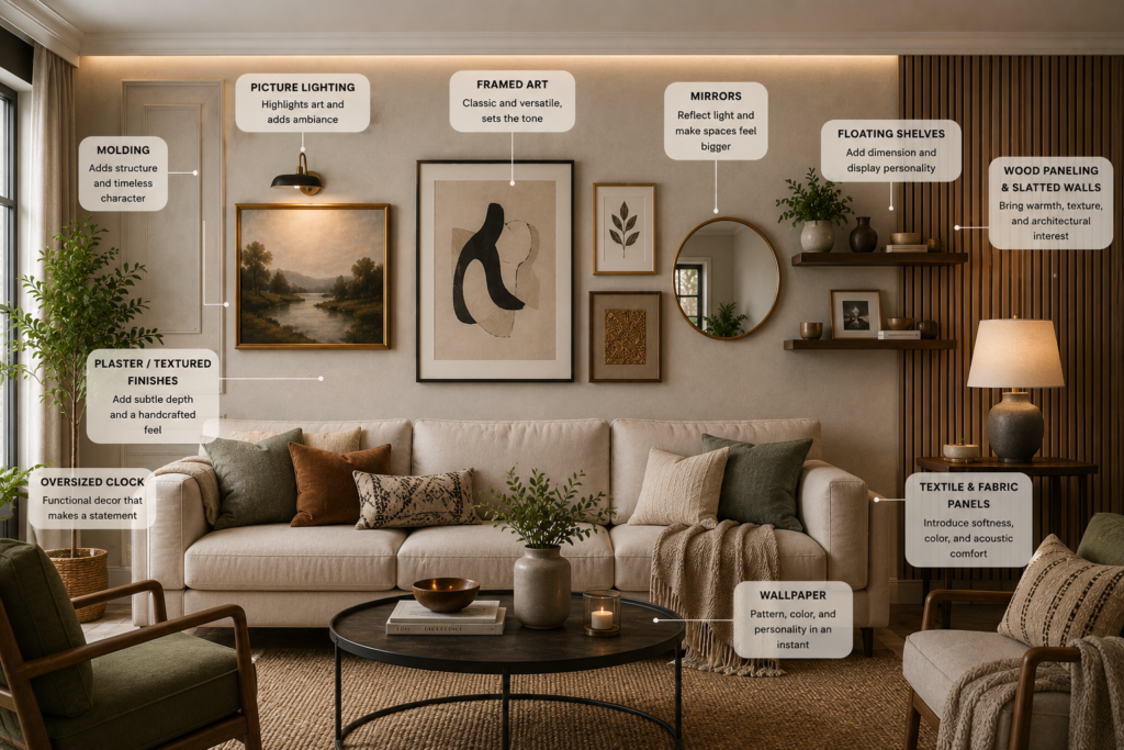wall decor for living room