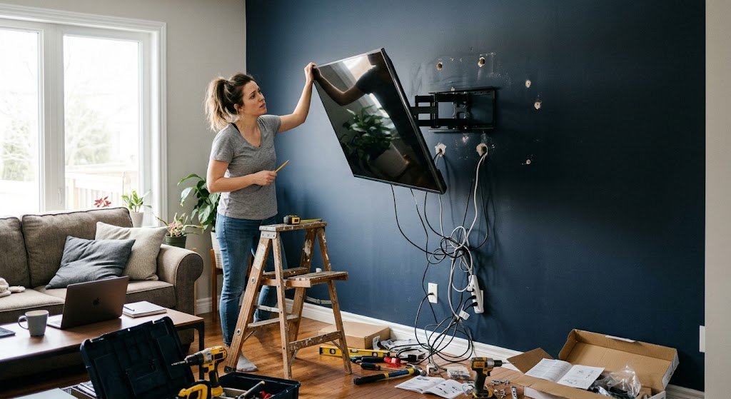 living room tv wall ideas