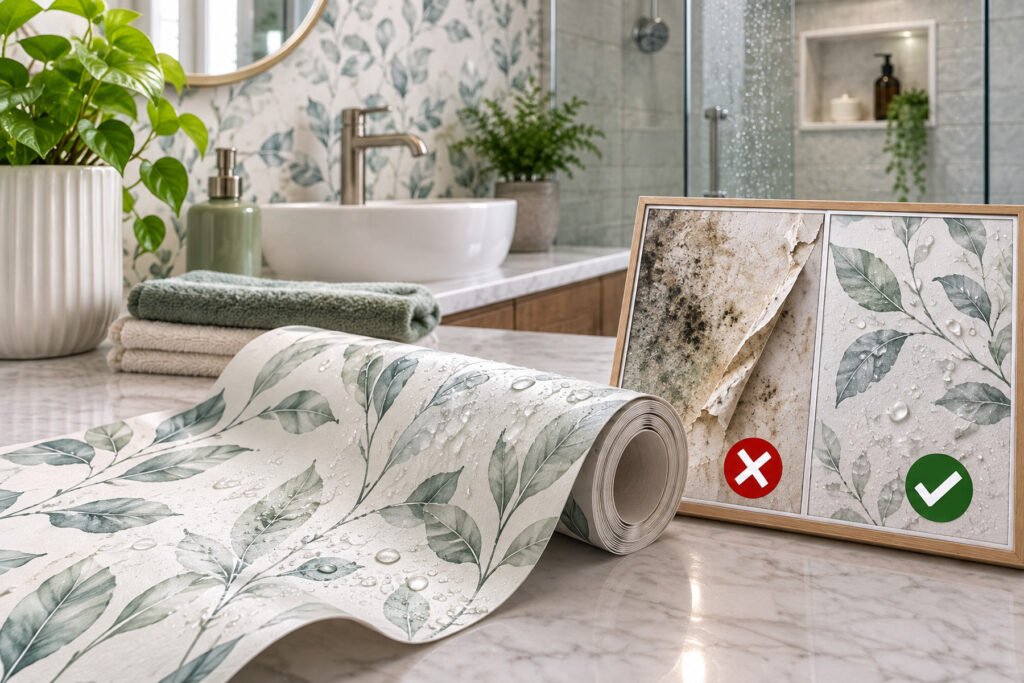wallpaper for bathroom