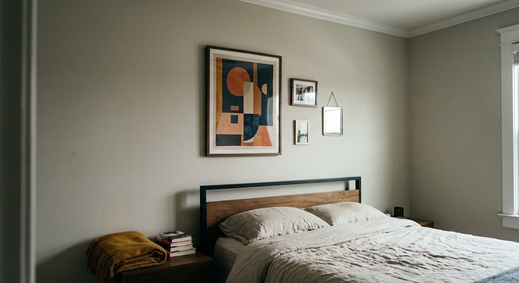 bedroom wall art