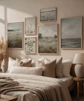 bedroom wall art