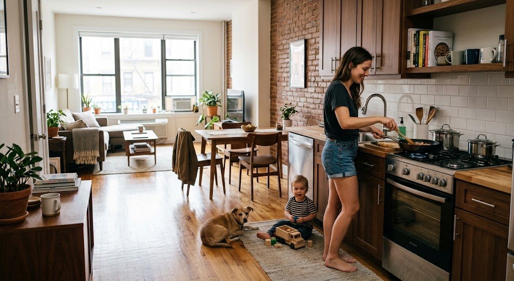 one wall kitchen layout