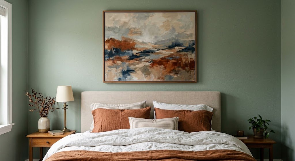 bedroom wall art